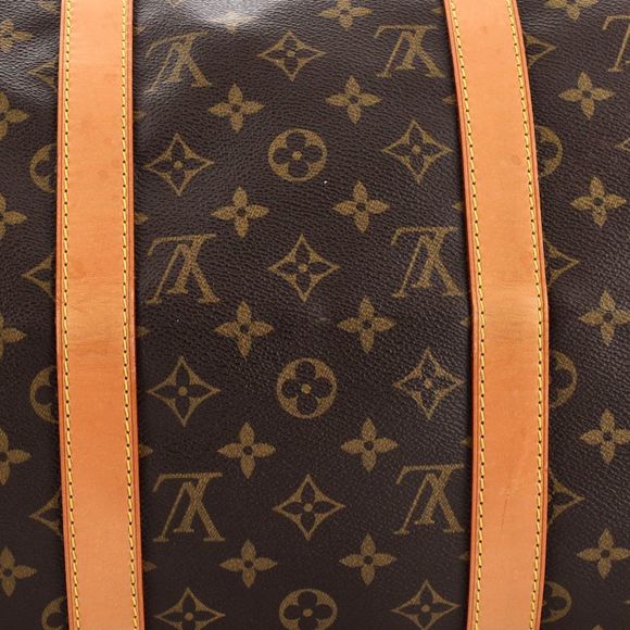 Louis Vuitton Keepall Bag Monogram Canvas 50 Brown - Picture 7 of 9